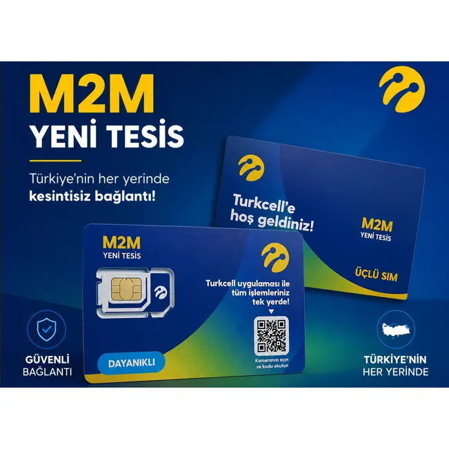 Turkcell M2M Data Hattı 15 GB